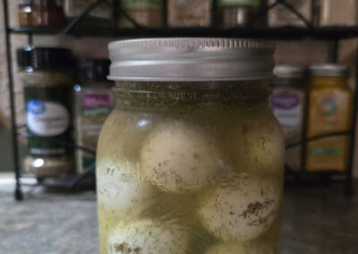 Katie-The-Quail-Lady - pickled eggs